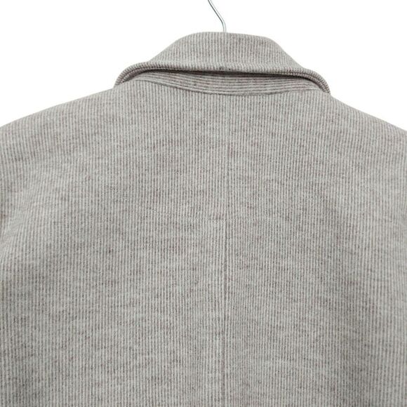 Anthropologie Pilcro Blazer Jacket Womens Large Brown Button Pinstripe Academy - Picture 7 of 13